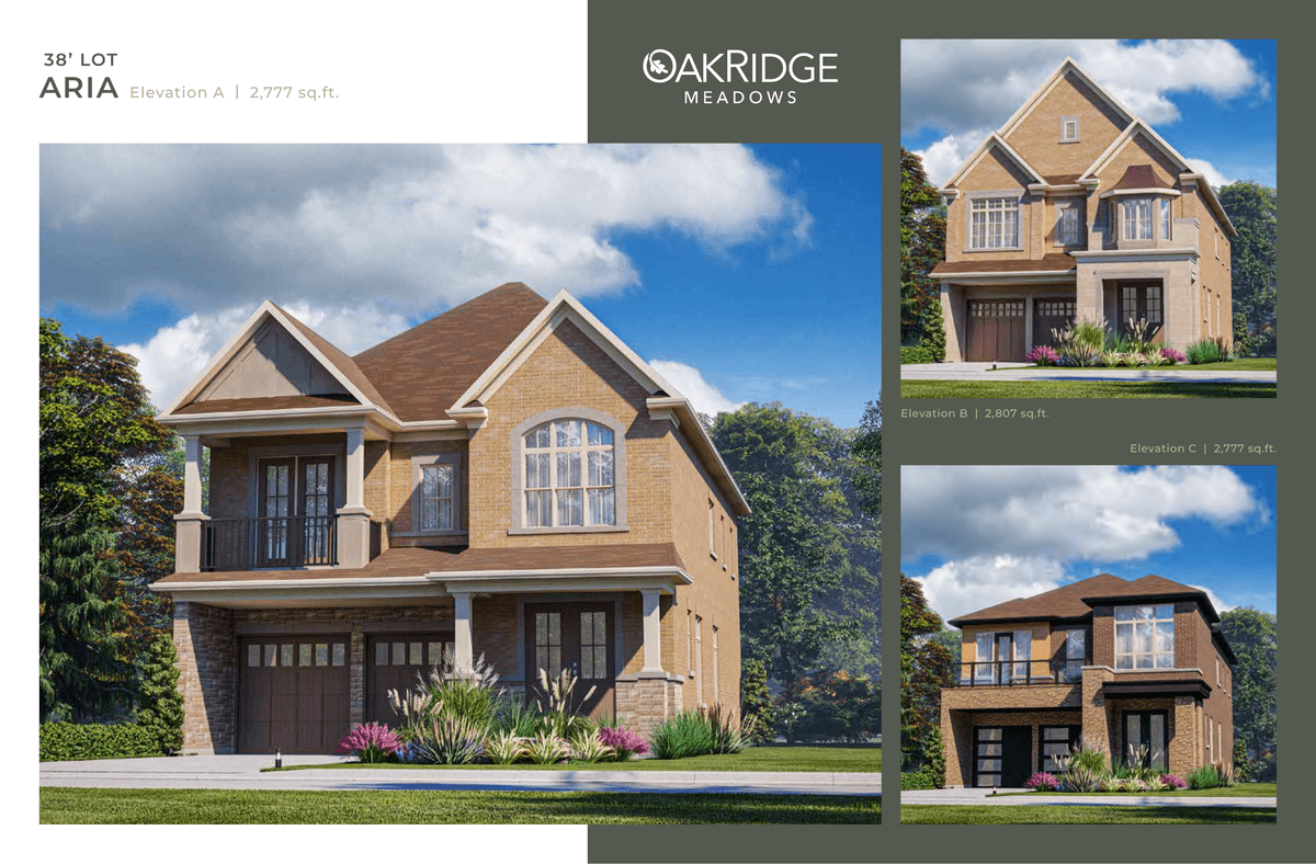 Oakridge Meadows Regal Crest Detached in Richmond Hill, Ontario, Canada preconstruction