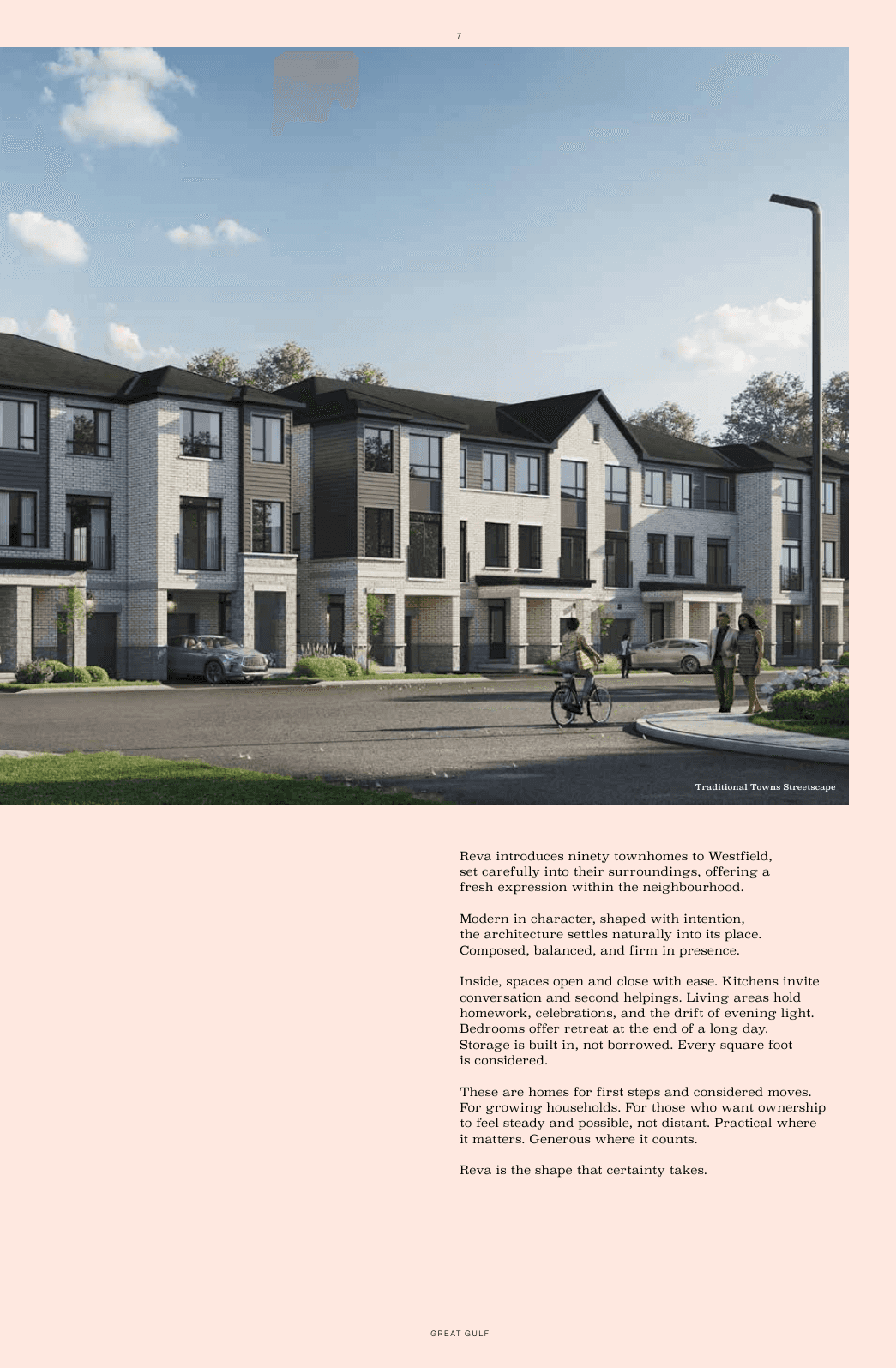Reva Westfield Brampton Townhouse in Brampton, Ontario, Canada preconstruction