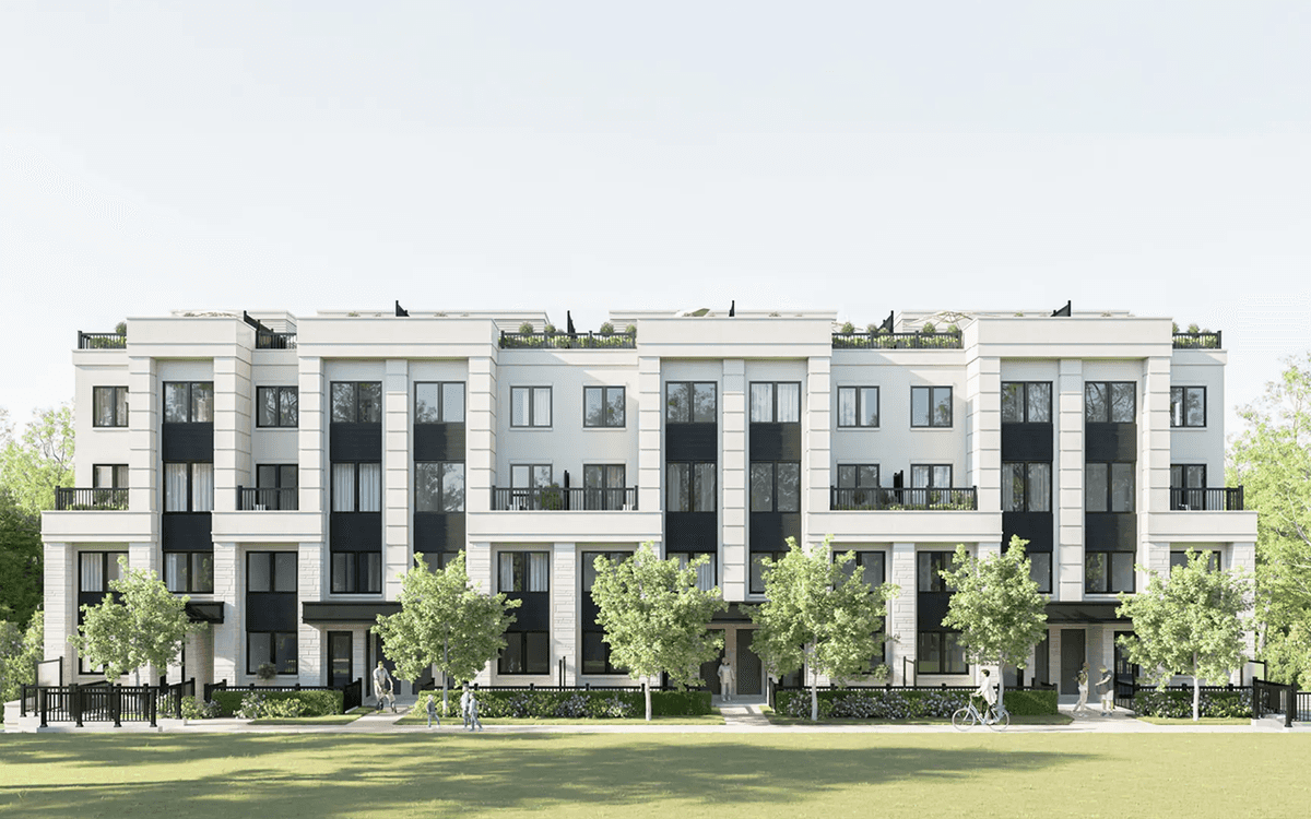 Schoolhaus Towns Townhouse in Oshawa, Ontario, Canada preconstruction