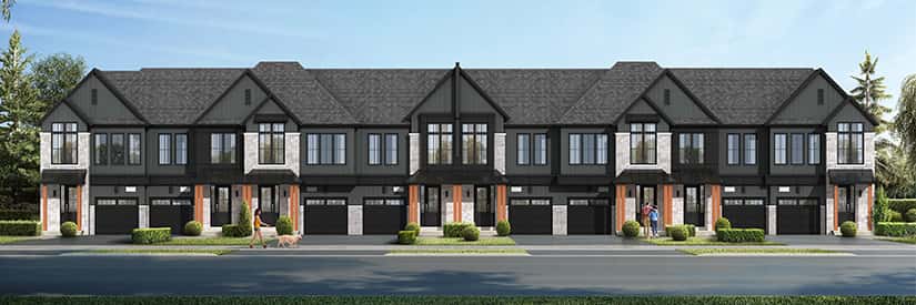 Seaton South Townhouse in Pickering, Ontario, Canada preconstruction