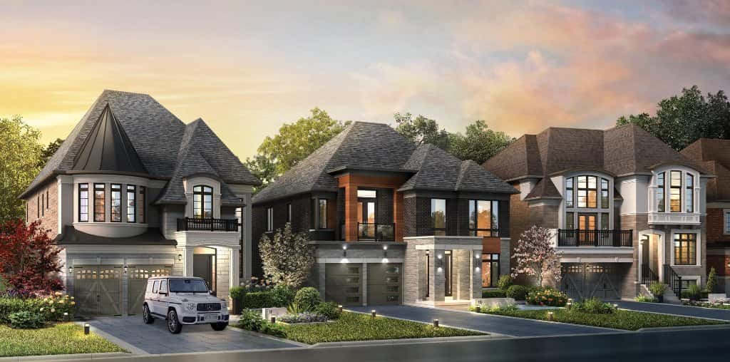 Triple Crown Estates Townhome in King City, Ontario, Canada preconstruction
