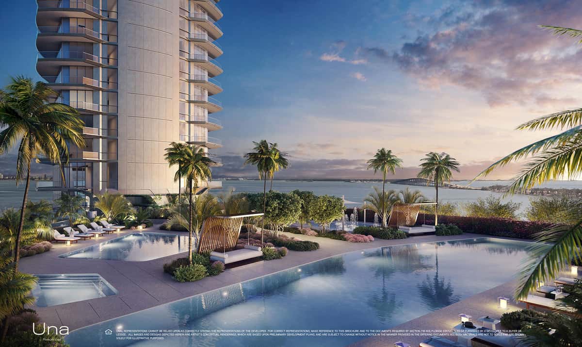Una Residences Condo in Miami, Florida, Usa preconstruction