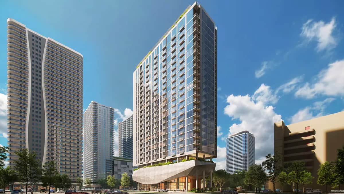 14 ROC Miami Condo in Miami, Florida, Usa preconstruction