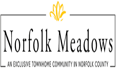 Norfolk Meadows Townhouse in Norfolk County, Ontario, Canada preconstruction