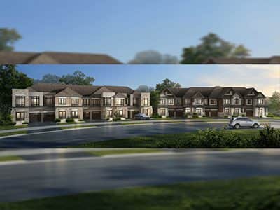 New Kleinburg Towns Townhouse in Vaughan, Ontario, Canada preconstruction