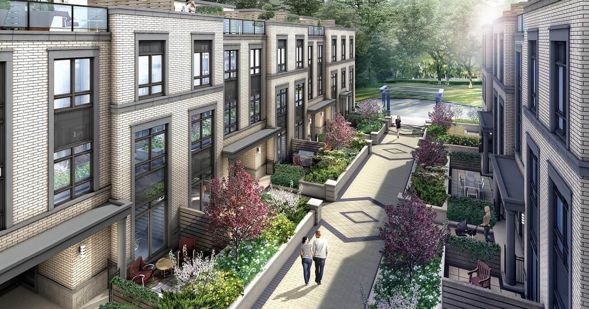 The Weston Townhomes Townhouse in Woodbridge, Ontario, Canada preconstruction