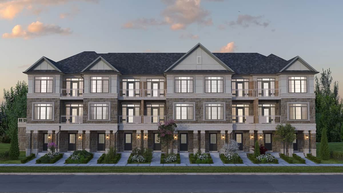 DeerView Heights Townhouse in Pickering, Ontario, Canada preconstruction