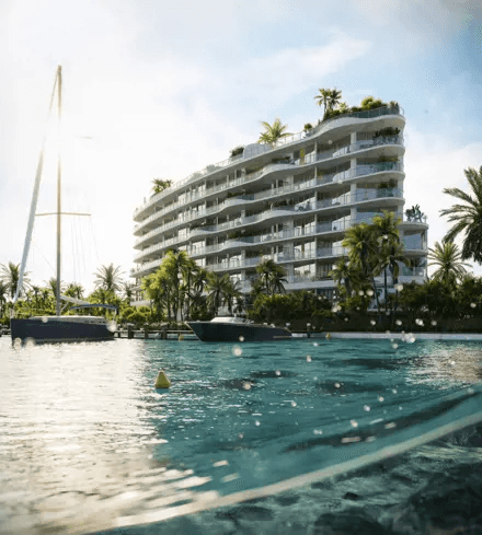 Onda Residences Condo in Bay Harbor Islands, Florida, Usa preconstruction