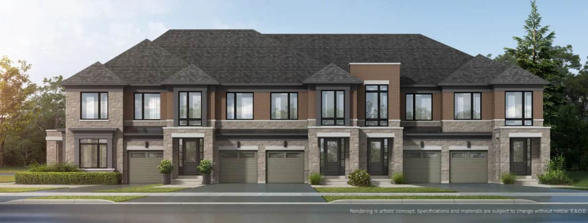 Livello Towns Townhouse in Bolton, Ontario, Canada preconstruction