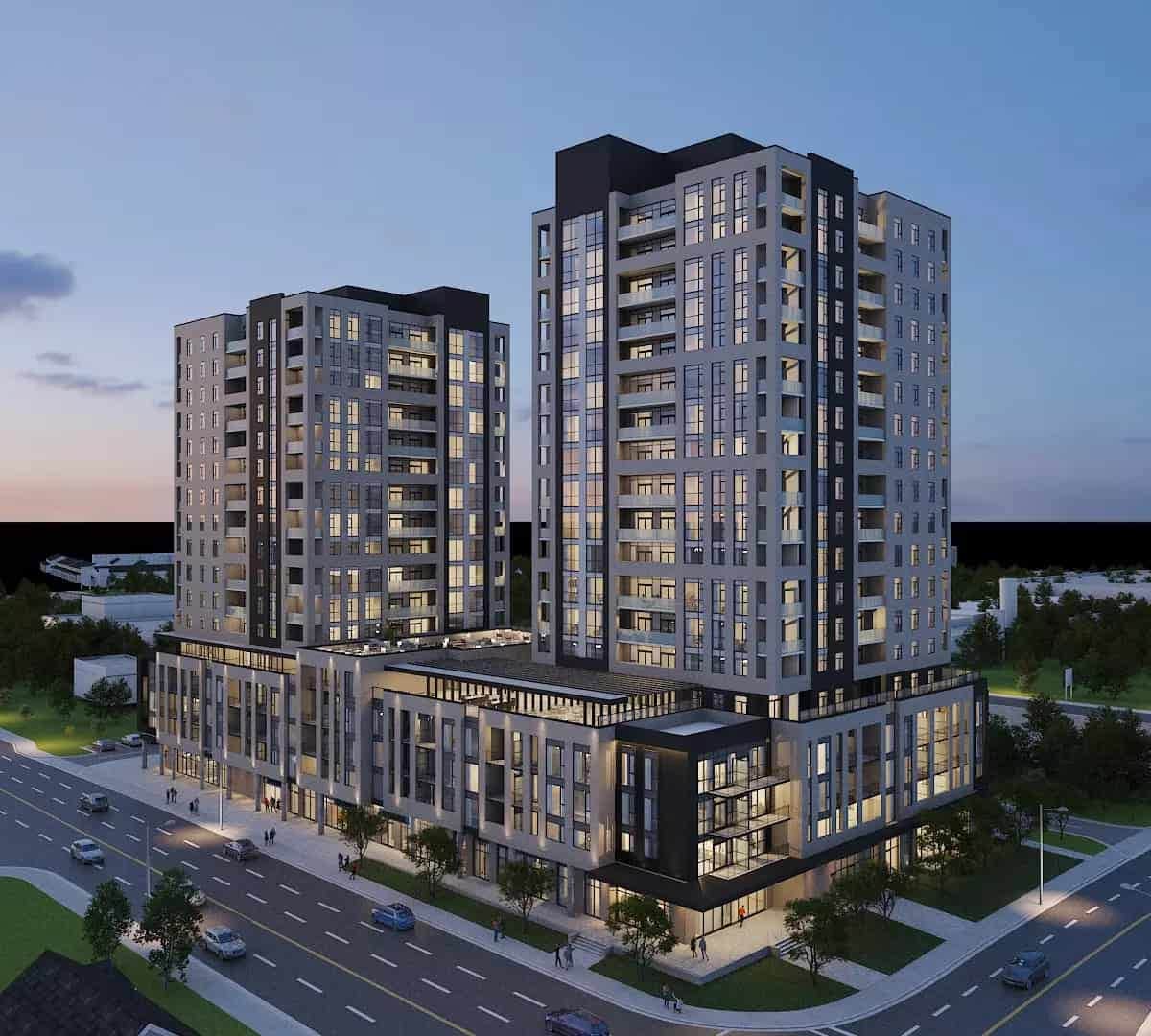 1175 weber east condos in Kitchener, Ontario, Canada preconstruction