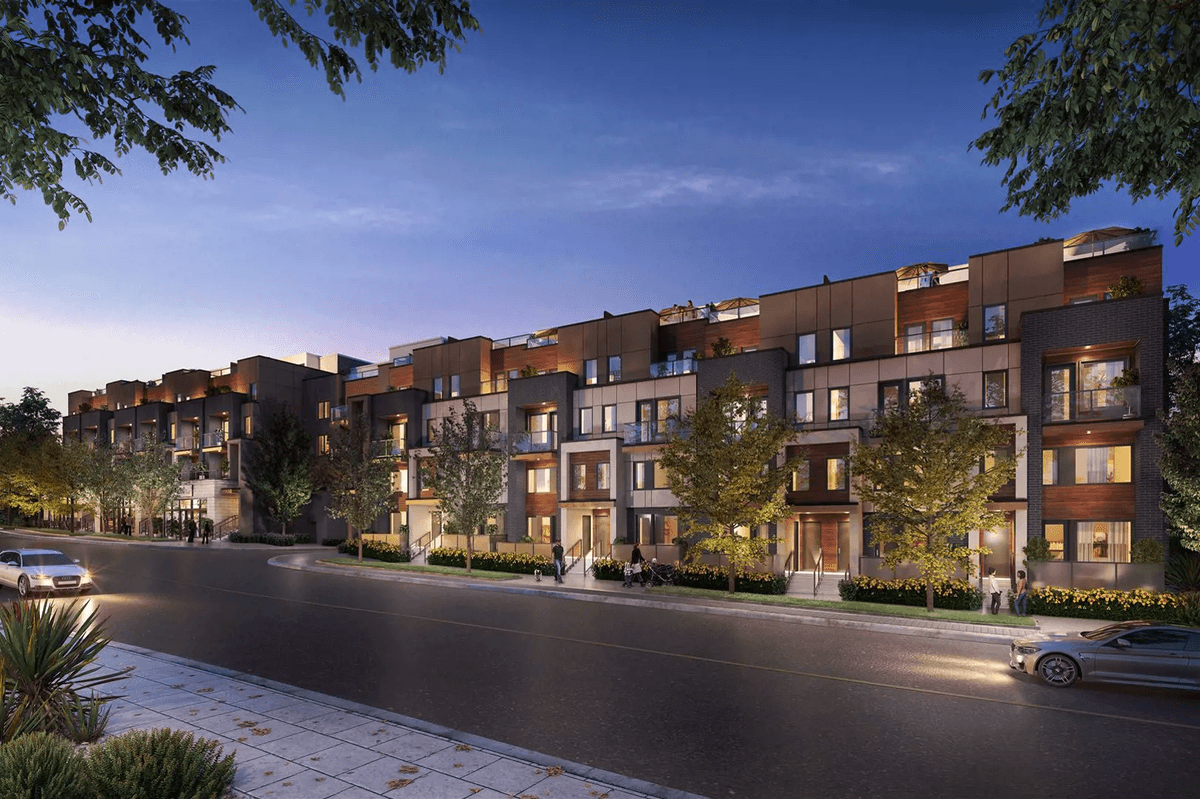 Amsterdam Urban Towns Townhouse in Toronto, Ontario, Canada preconstruction