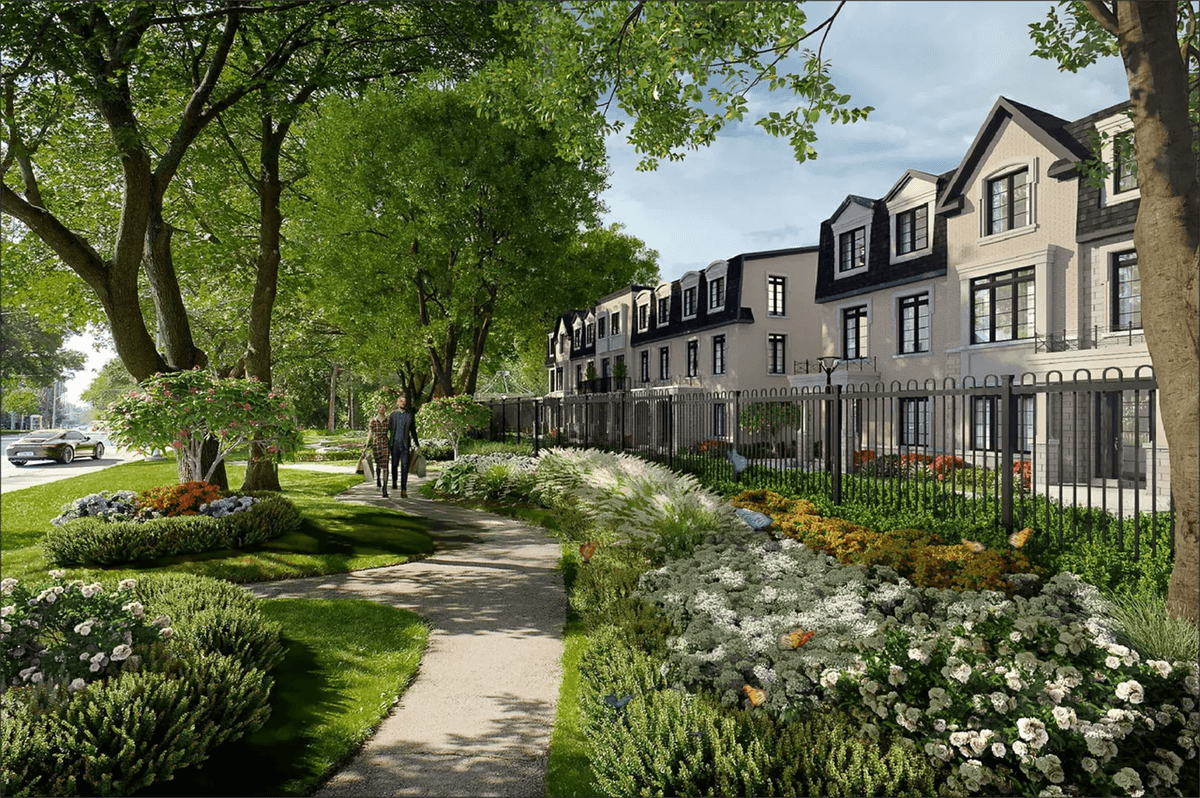 Flora Towns Townhouse in Oakville, Ontario, Canada preconstruction