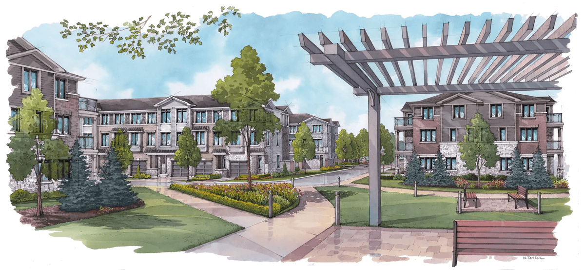 Joy Towns Townhouse in Niagara Falls, Ontario, Canada preconstruction