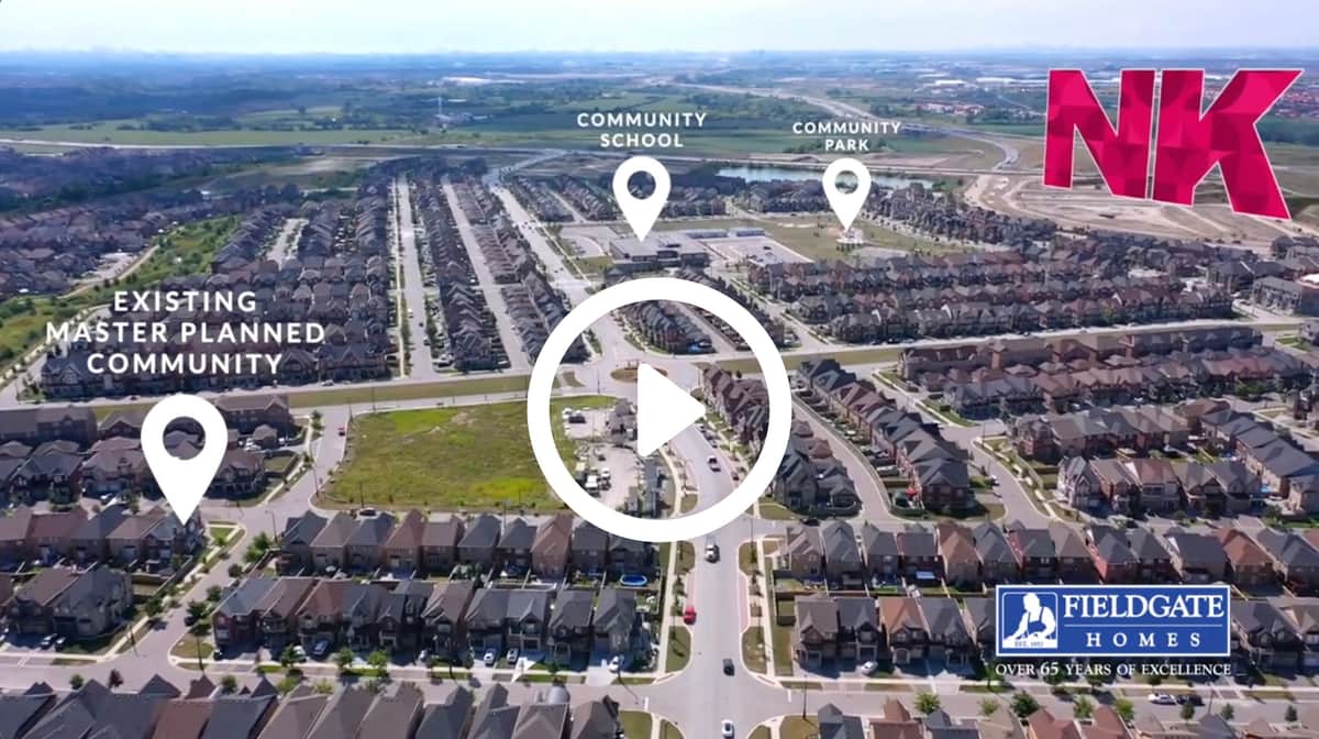 New Kleinburg Townhouse in Vaughan, Ontario, Canada 4 bedroom 3.5 bathroom preconstruction