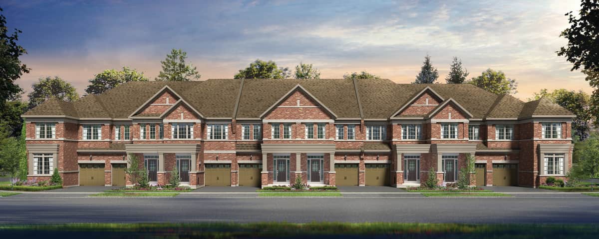 New Seaton Towerhill Townhouse in Pickering, Ontario, Canada 4 bedroom 3 bathroom preconstruction