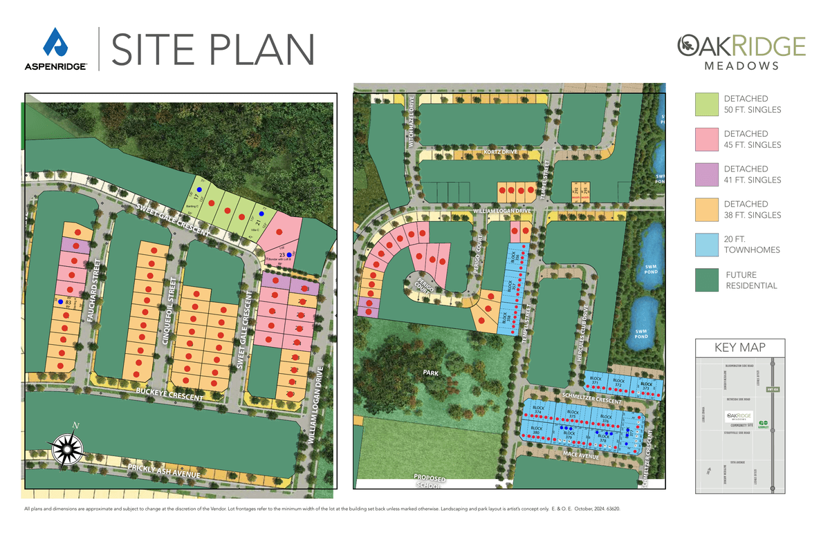 Oakridge Meadows Aspenridge Detached in Richmond Hill, Ontario, Canada 4 bedroom 3.5 bathroom preconstruction