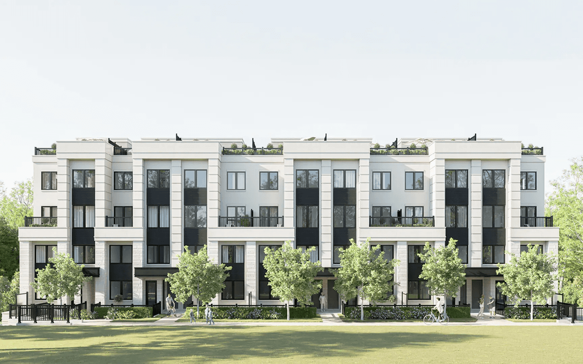 Schoolhaus Towns Townhouse in Oshawa, Ontario, Canada preconstruction