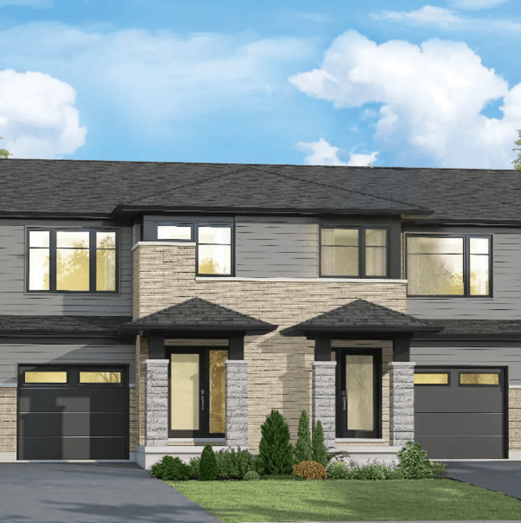 West Creek Townhouse in Welland, Ontario, Canada preconstruction