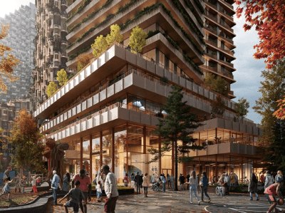 Quayside - Parliament St & Lake Shore Blvd E, Toronto, ON M5A, Canada