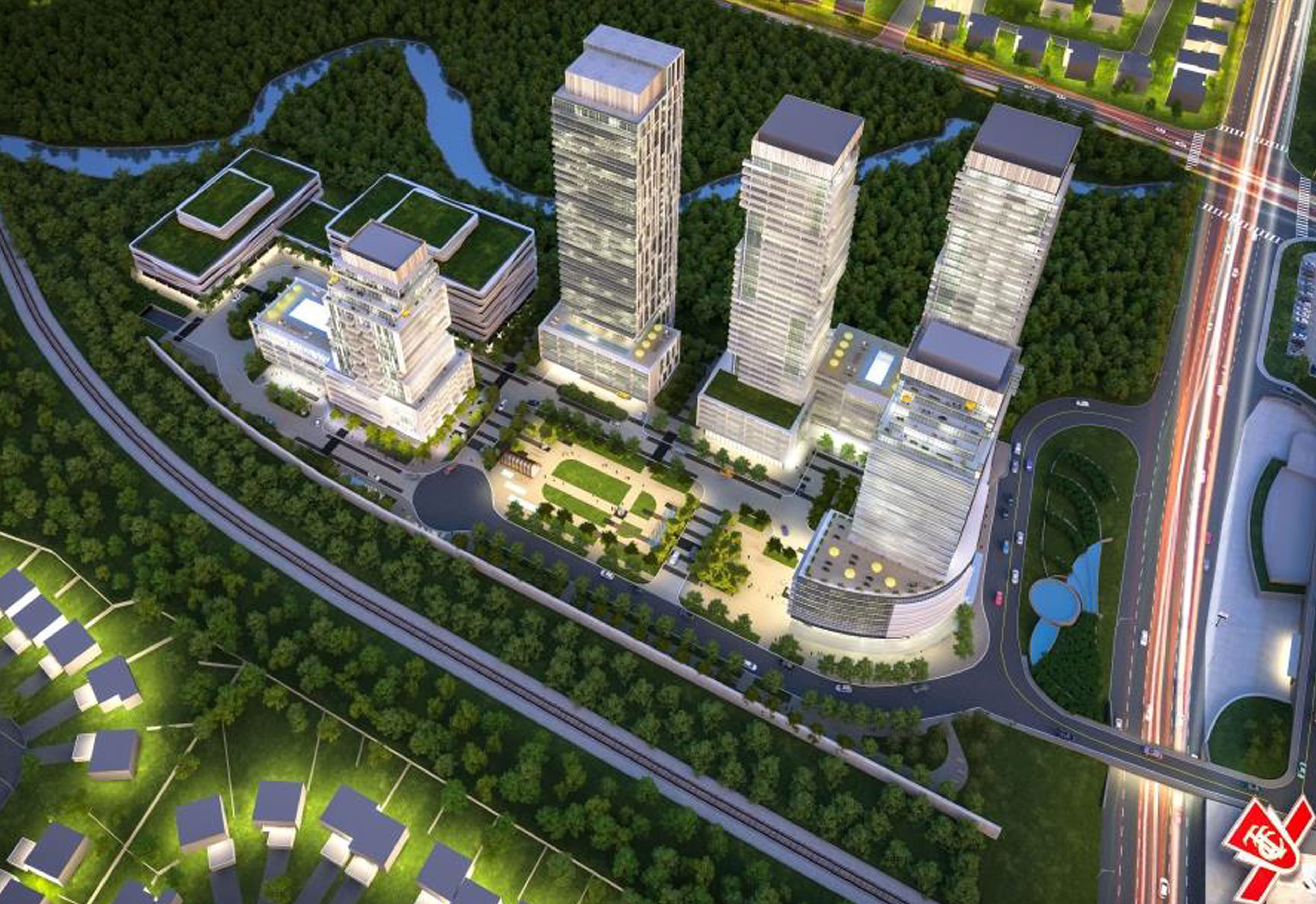 Central Park - Leslie St & Sheppard Ave E, Toronto, ON M2J, Canada