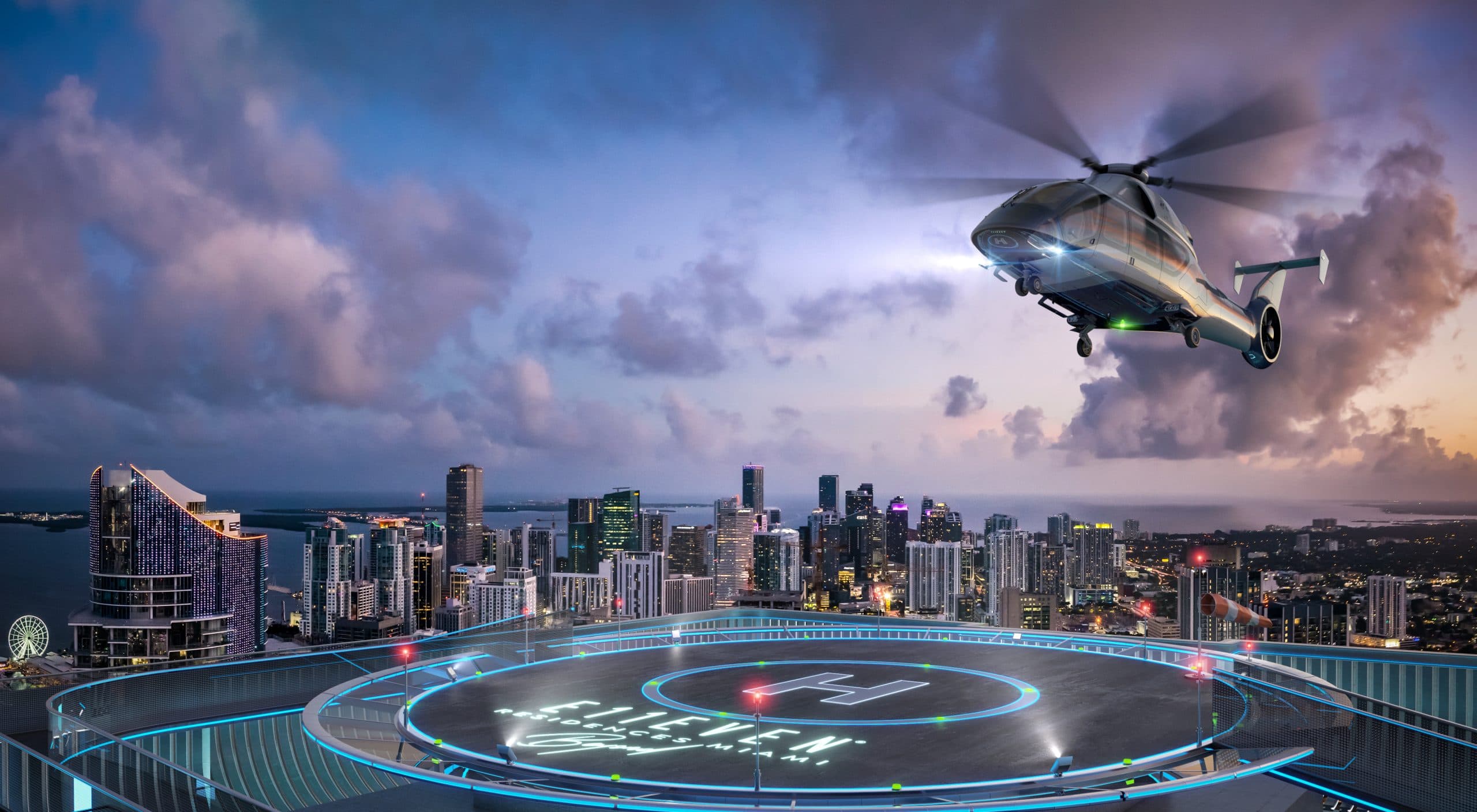 E11EVEN Residences Miami Beyond - 1707580748848 Private Helipad