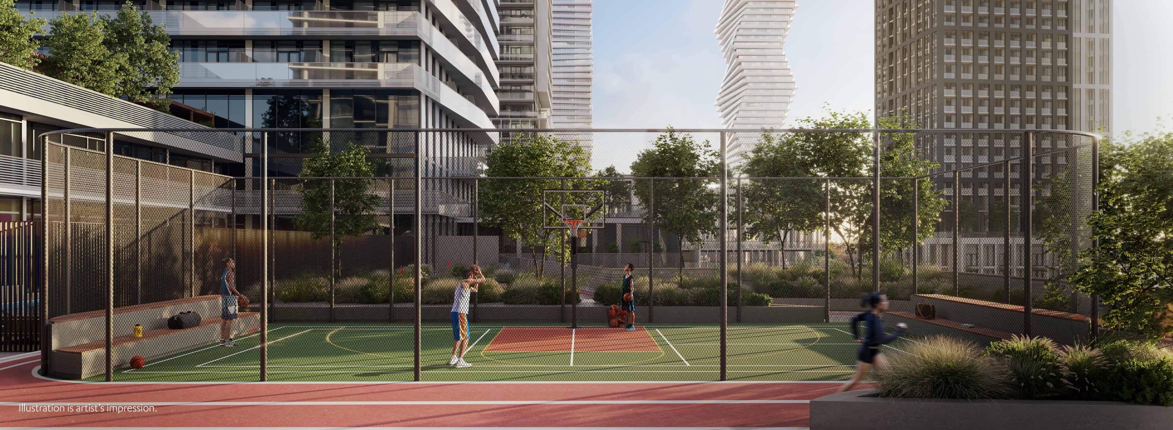 M6 Condos - 1708052378013 M6 MULTIPURPOSE SPORTS COURT