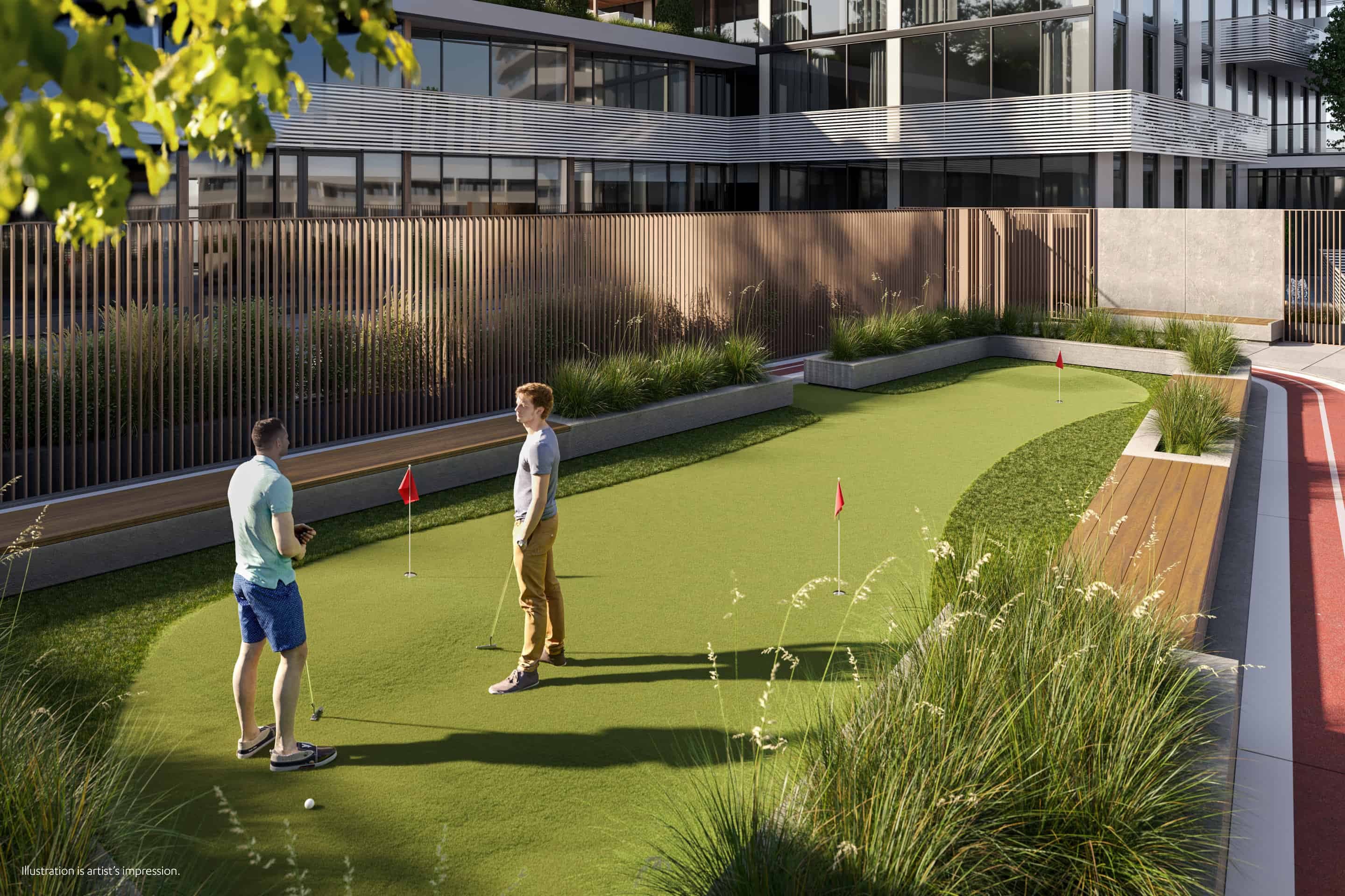 M6 Condos - 1708052378013 M6 PUTTING GREEN