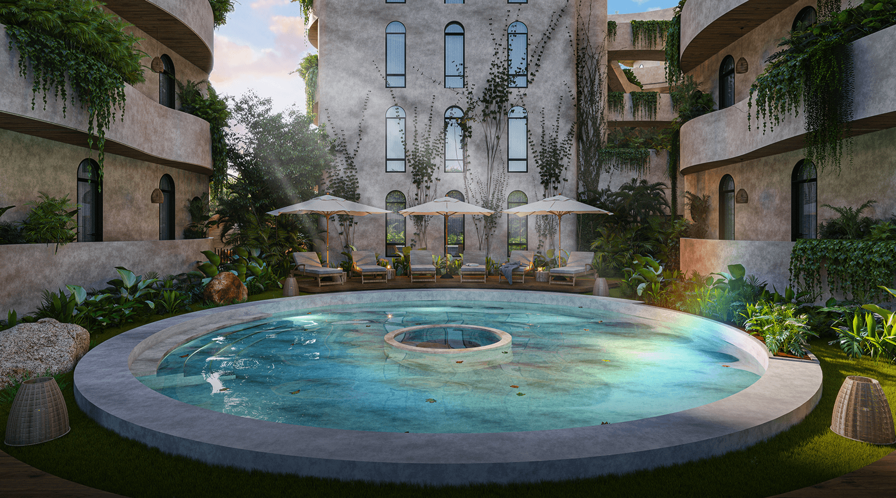 Co Tulum Condos - 1714233228632 Zepto CO Tulum Pool