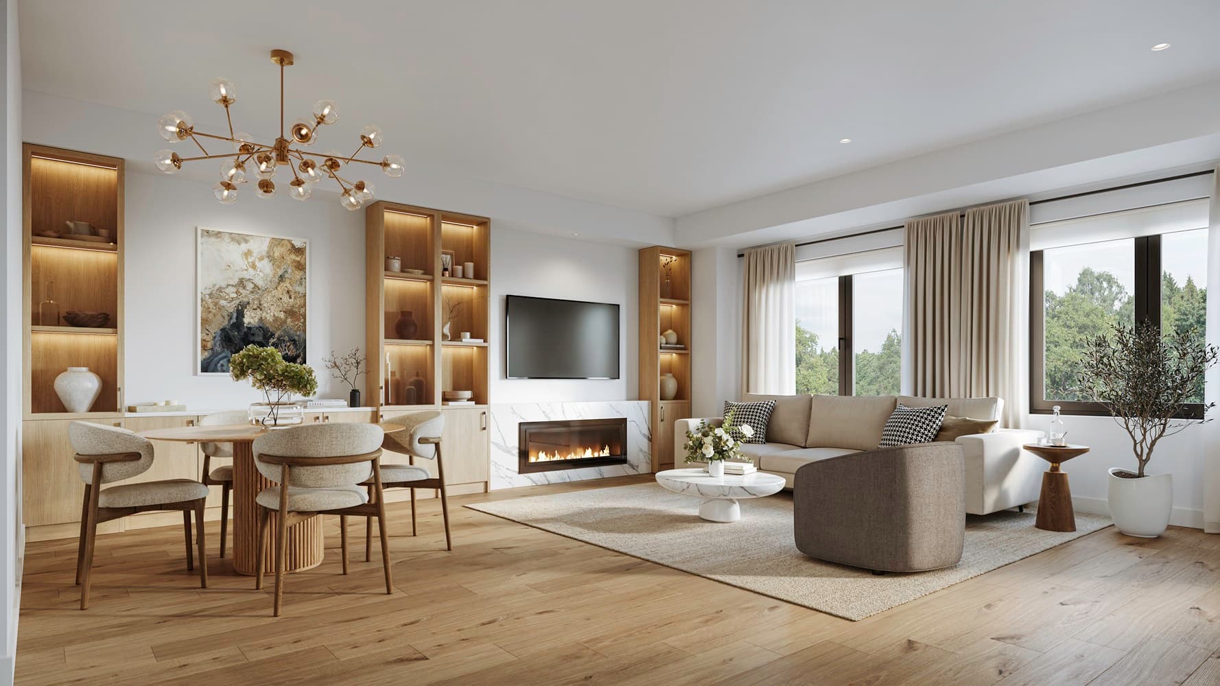 Skylands Townhomes - Skylands Living Dining