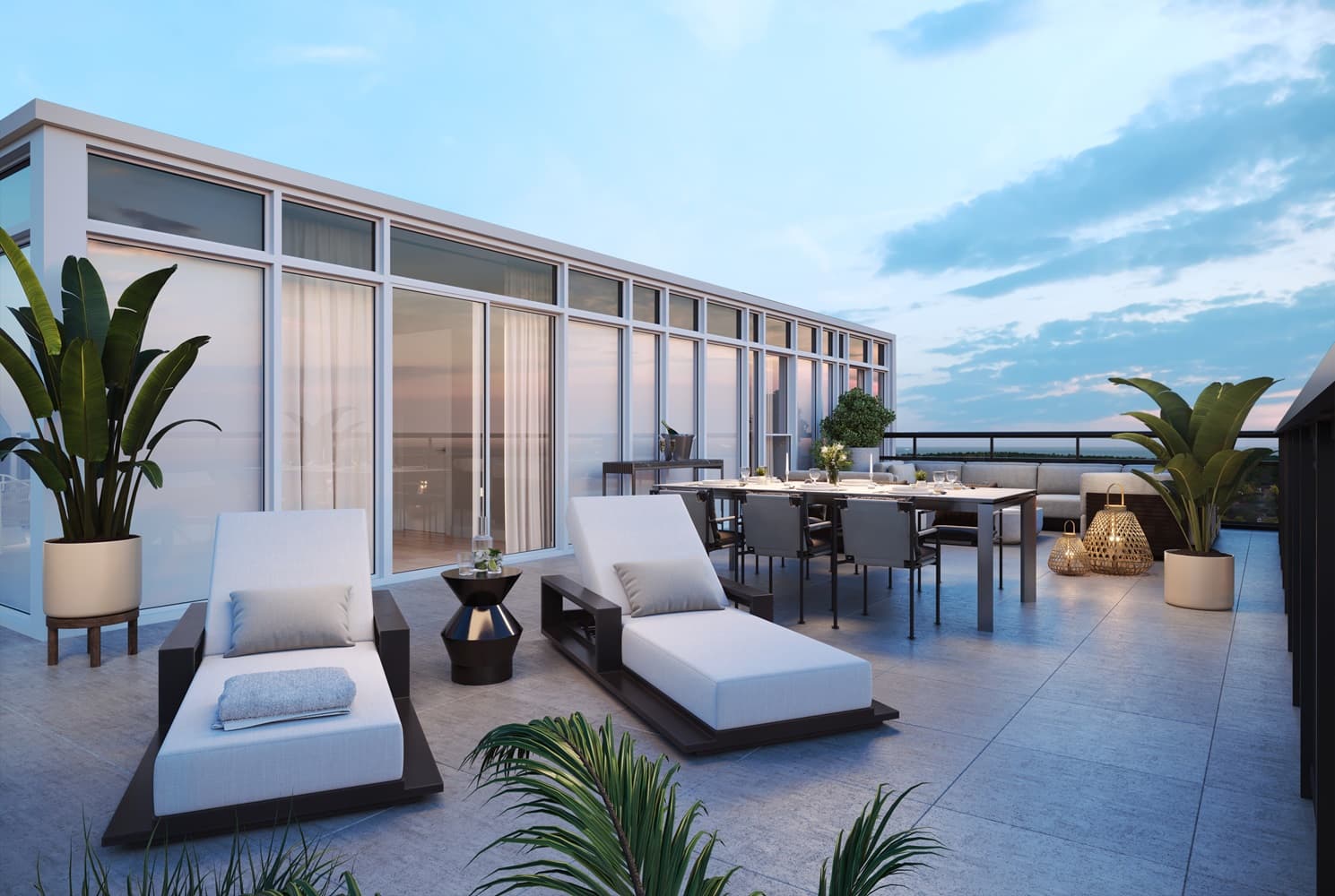 875 The Queensway Condos - Suite Terrace 2