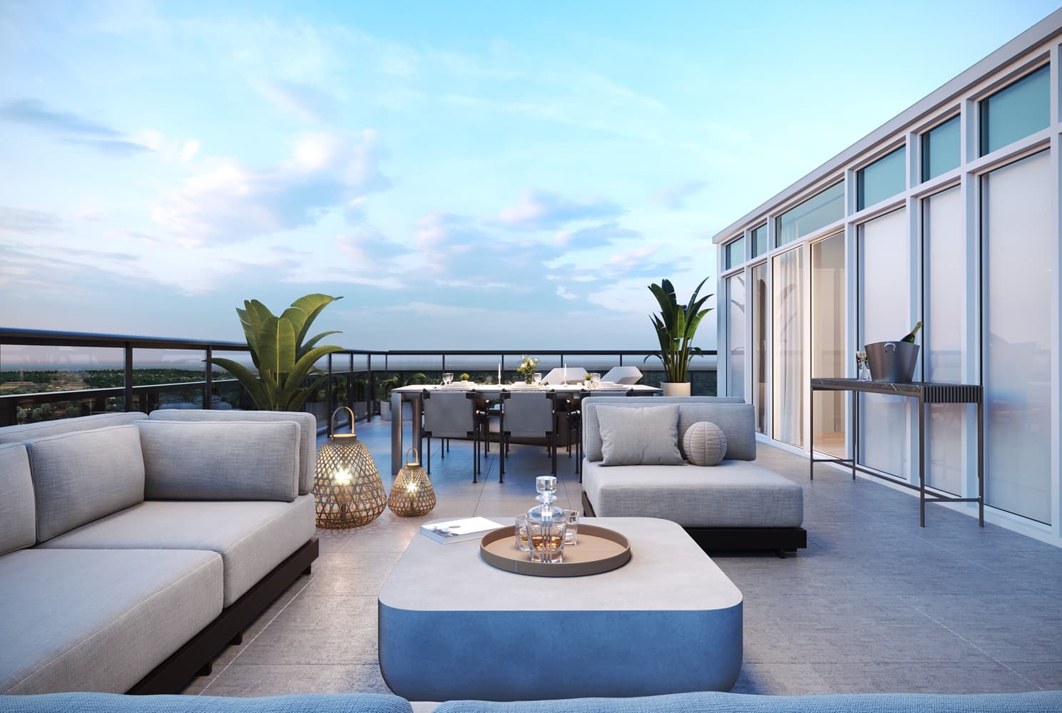 875 The Queensway Condos - Suite Terrace