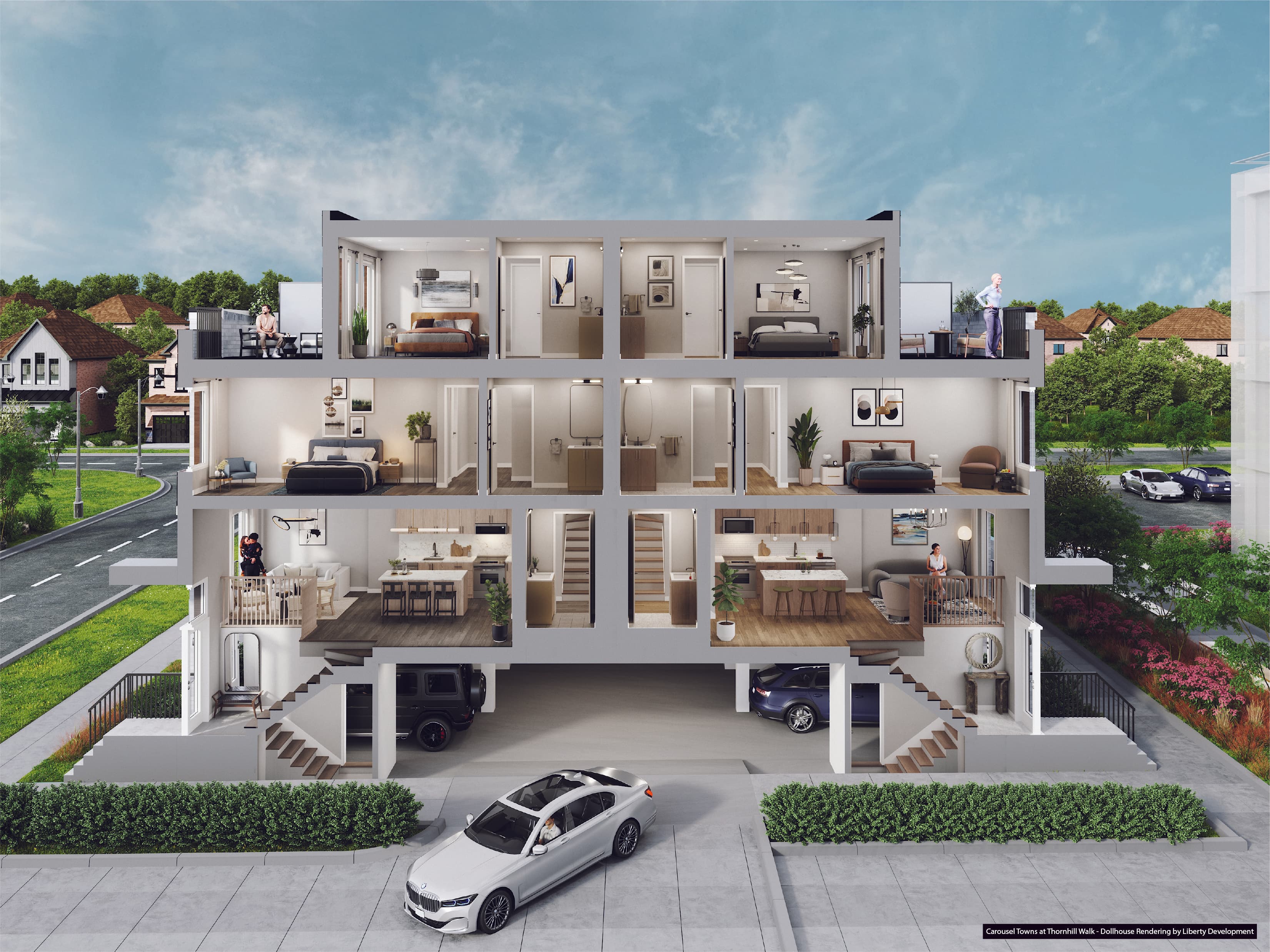 Thornhill Walk Towns - 9810 Bathurst St, Maple, ON L6A 0W9, Canada