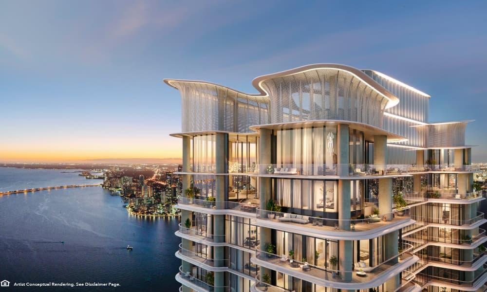 The Residences at Mandarin Oriental Miami Condo Miami Florida Usa preconstruction