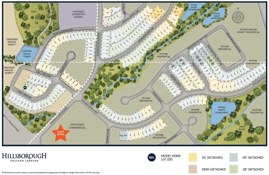 Hillsborough Detached East Gwillimbury Ontario Canada preconstruction