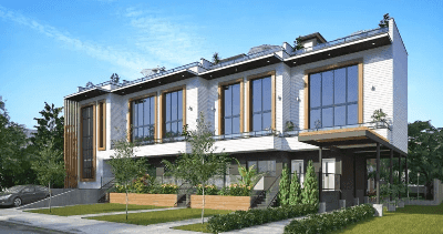 Preeminent Lakeshore Townhouse Etobicoke Ontario Canada preconstruction