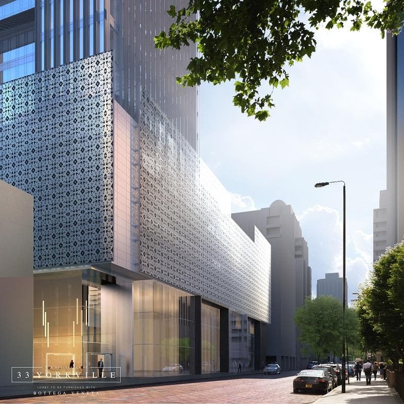 The Residences of 33 Yorkville Condo York Ontario Canada preconstruction