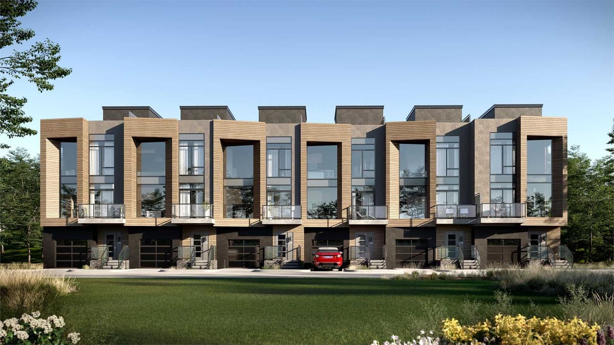 The Summit Townhouse Huntsville Ontario Canada preconstruction