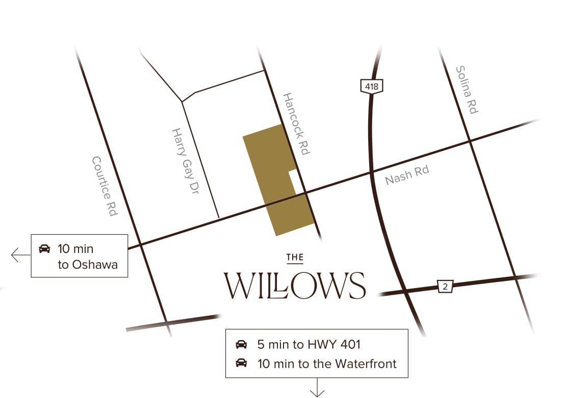 The Willows Detached Courtice Ontario Canada preconstruction