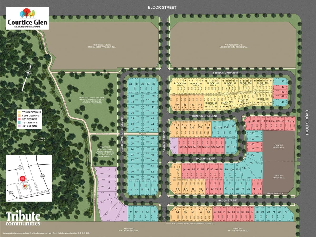 Courtice Glen Detached Courtice Ontario Canada preconstruction