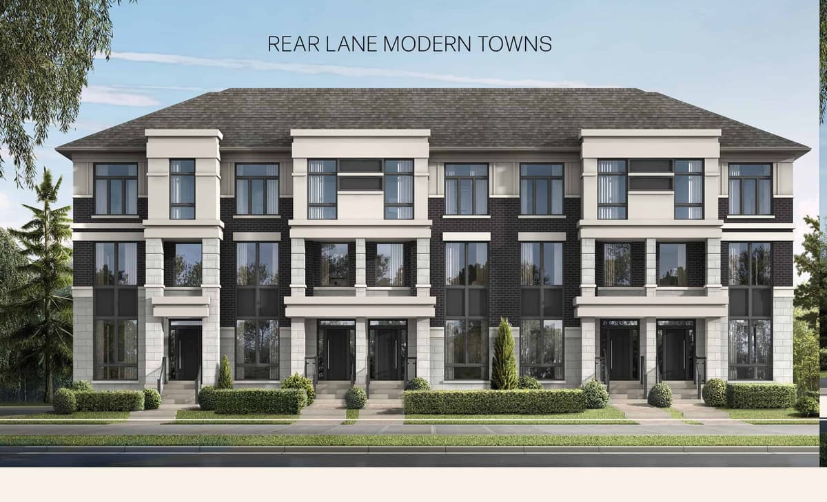 Lake Wilcox Towns Townhouse Richmond Hill Ontario Canada preconstruction