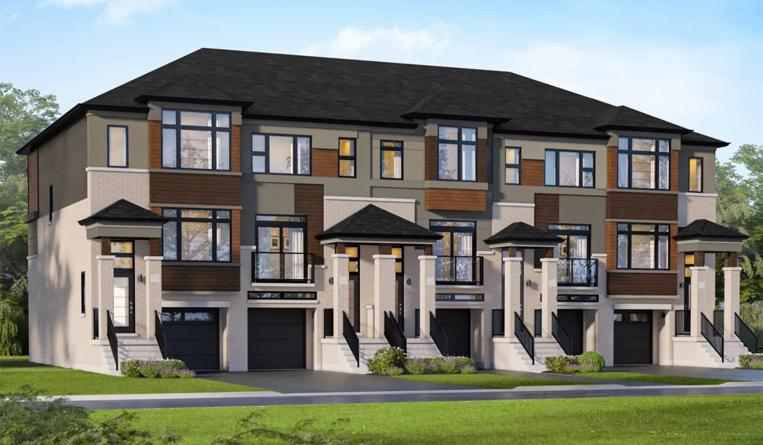 Electric Grand Towns Townhouse Brantford Ontario Canada preconstruction