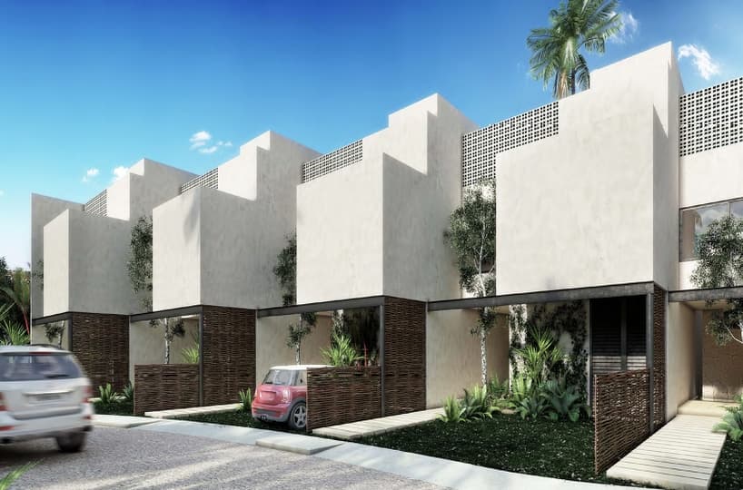 K'aax Townhouse Tulum Quintana Roo Mexico preconstruction