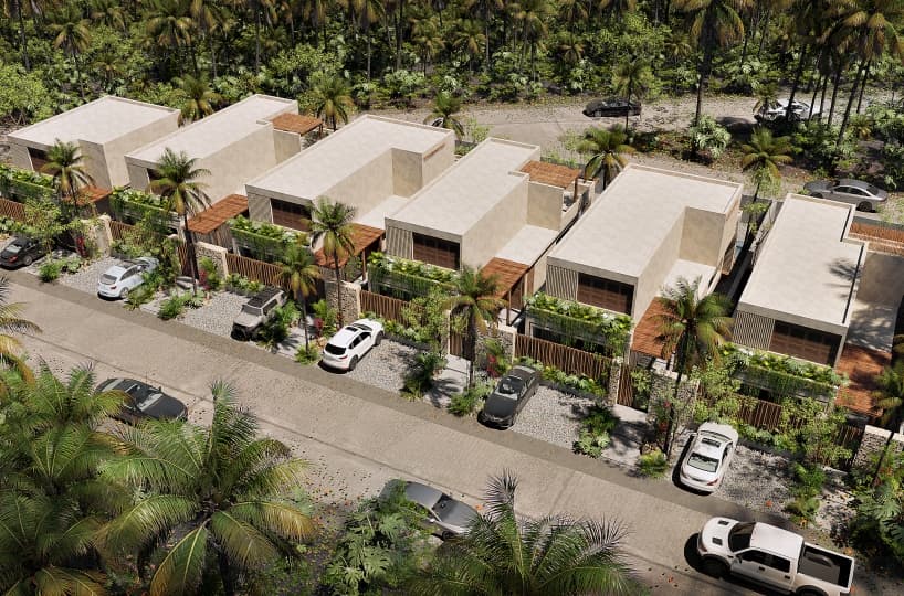 Kira Downtown Townhouse Tulum Quintana Roo Mexico preconstruction