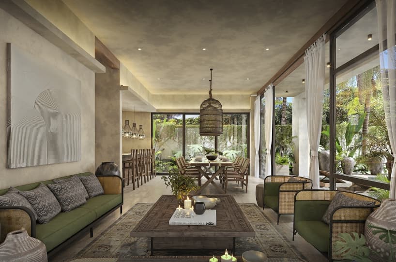 Kira Downtown Townhouse Tulum Quintana Roo Mexico preconstruction