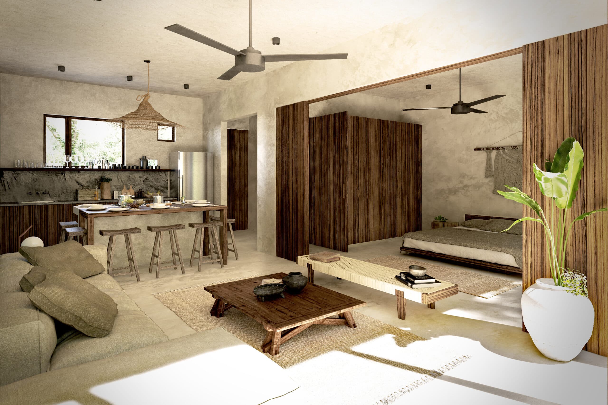 Green Paradise Villa Condo Tulum Quintana Roo Mexico preconstruction