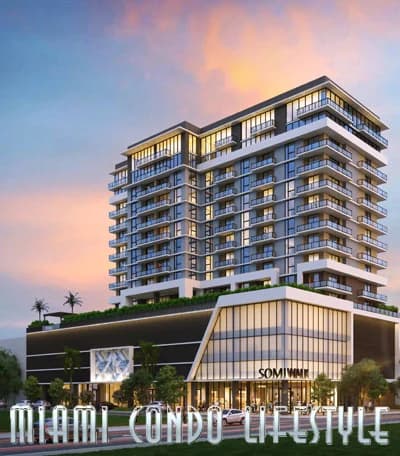 Somi Walk Residences Condo Street South Miami Florida Usa preconstruction