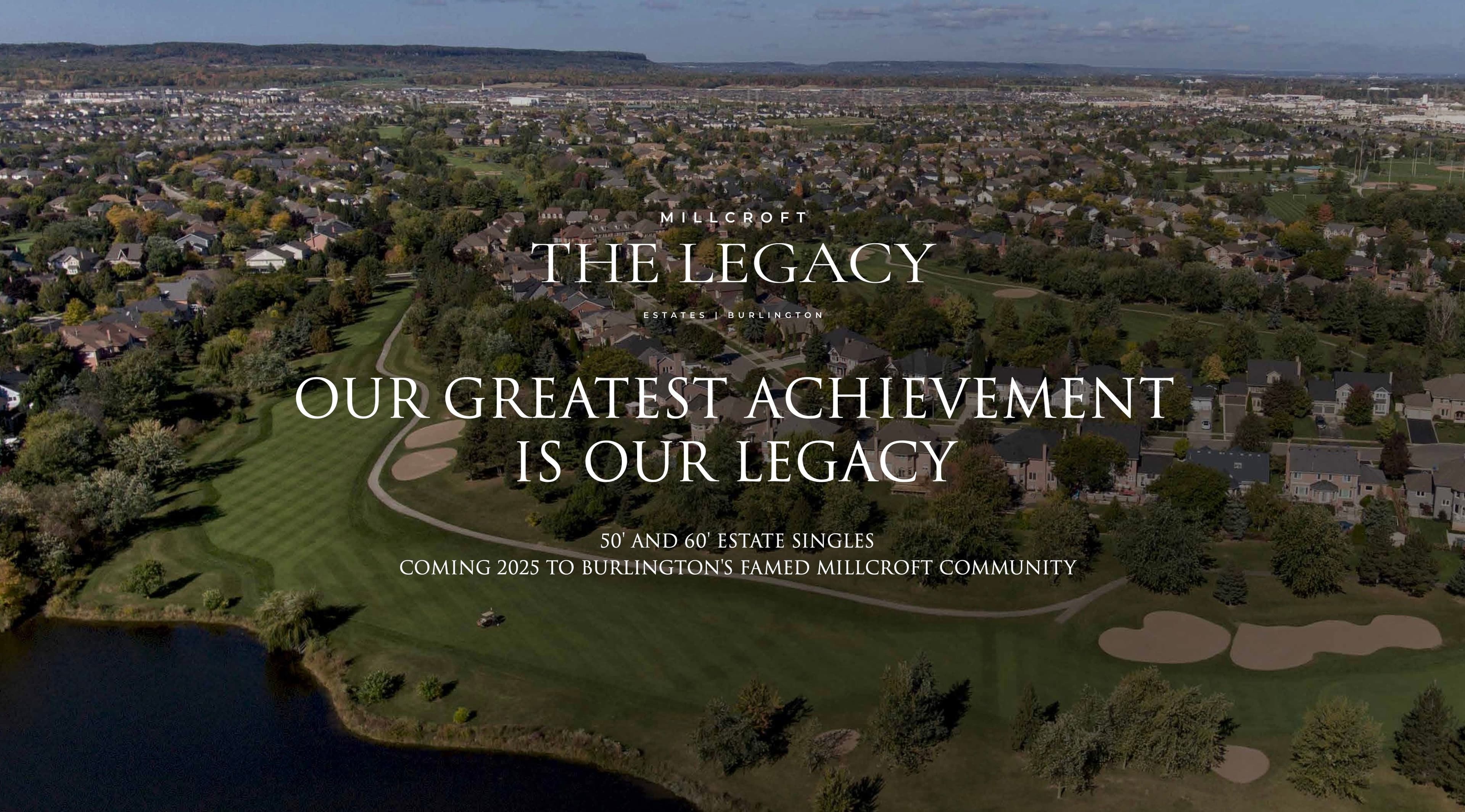 The Legacy Estates Detached Burlington Ontario Canada preconstruction