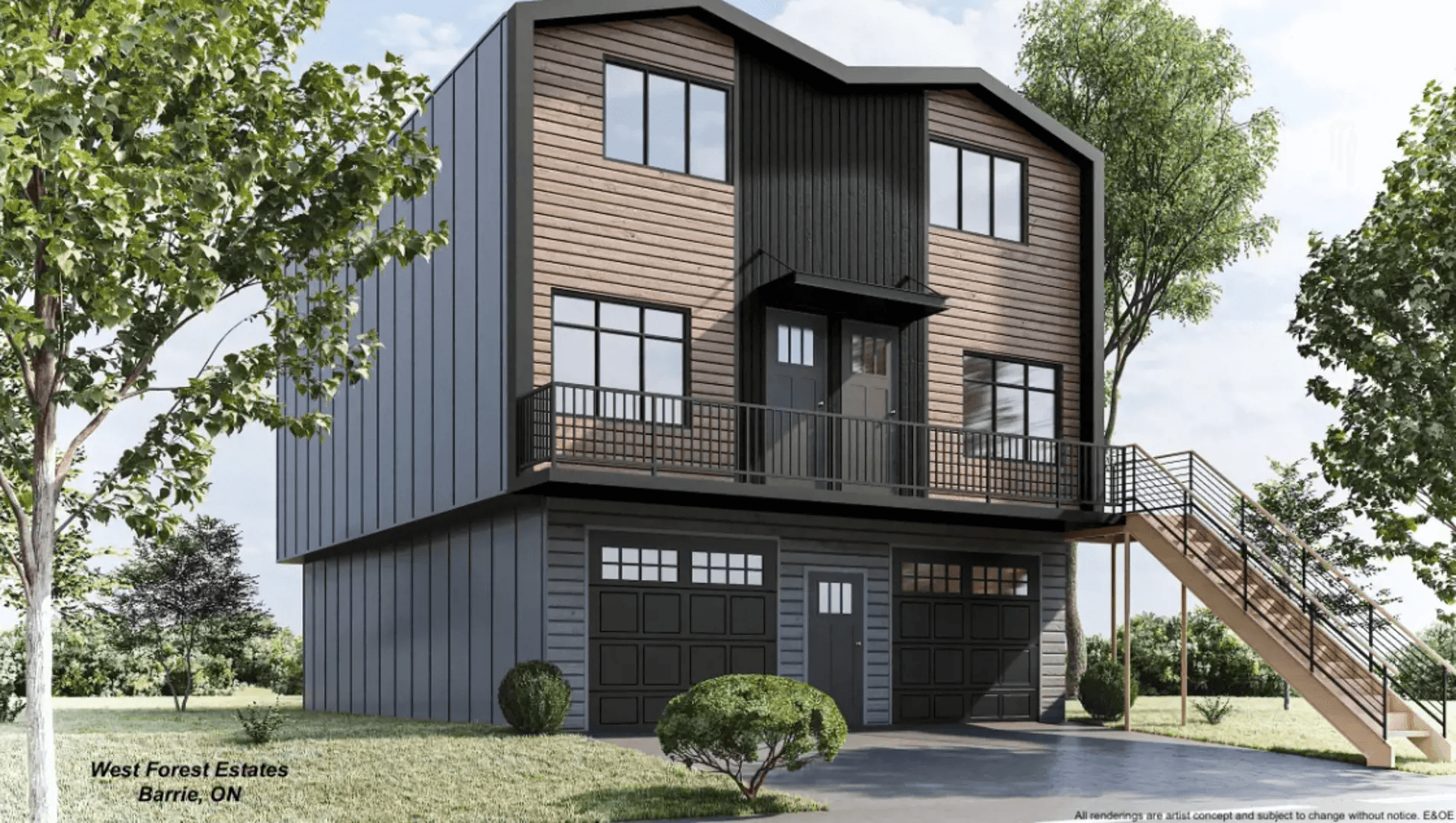 West Forest Estates Detached Barrie Ontario Canada preconstruction