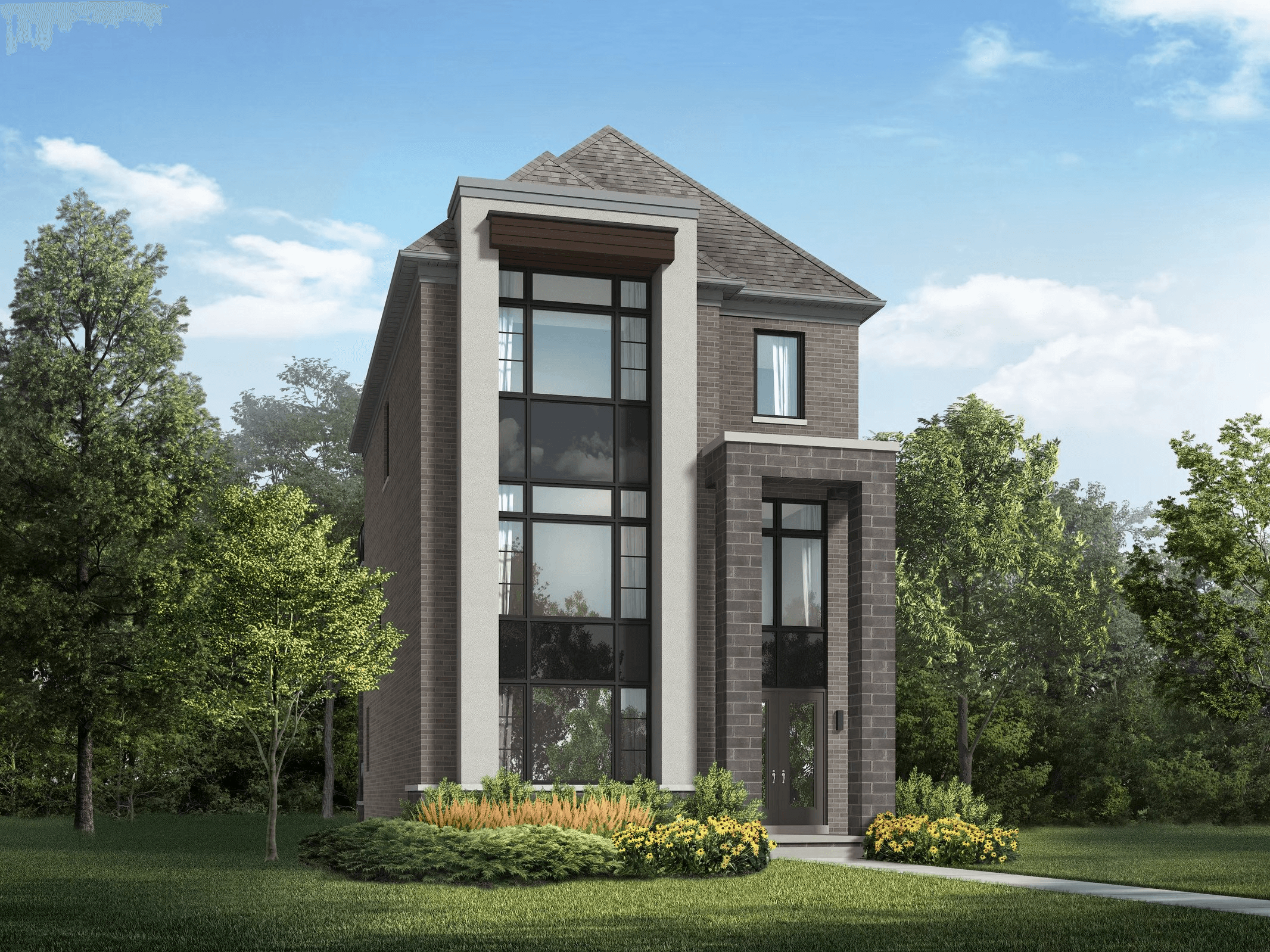 Woodbine Parkside Detached Markham Ontario Canada preconstruction