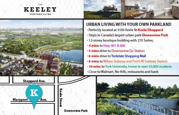Keeley Condos - 3100 Keele St, North York, ON M3M 0E1, Canada Keeley Condos - 3100 Keele St, North York, ON M3M 0E1, Canada